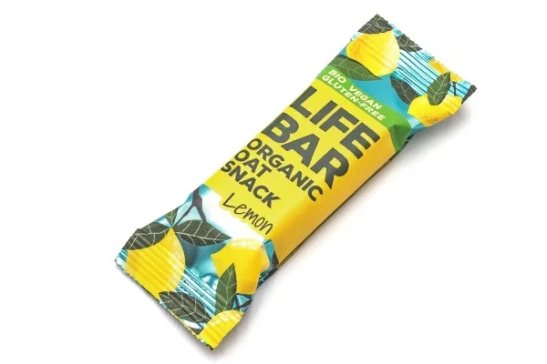 Baton de ovaz cu lamaie bio 40g Lifebar