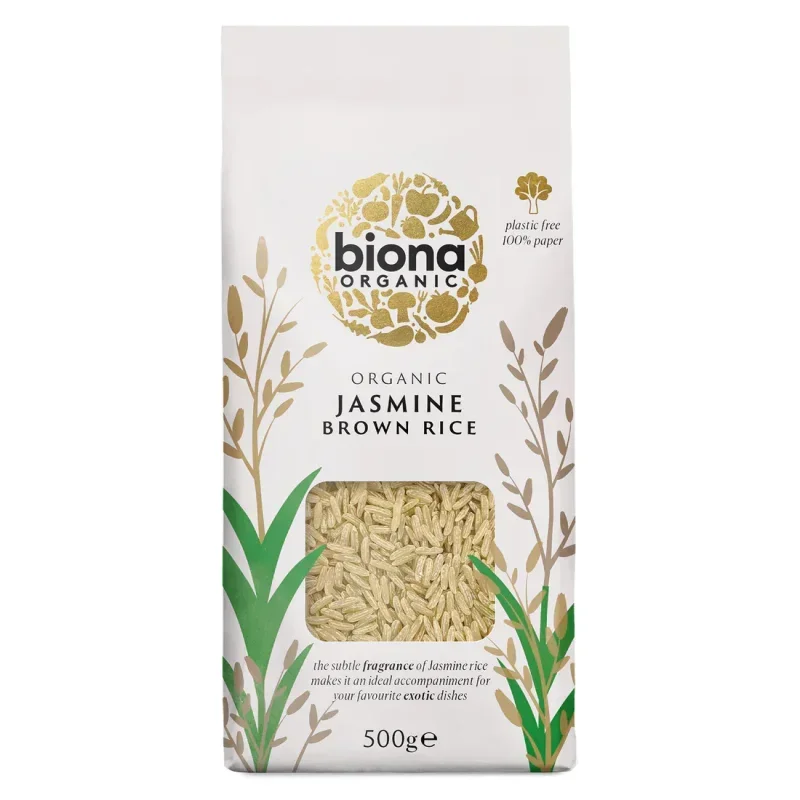 Orez jasmin brun bio 500g Biona
