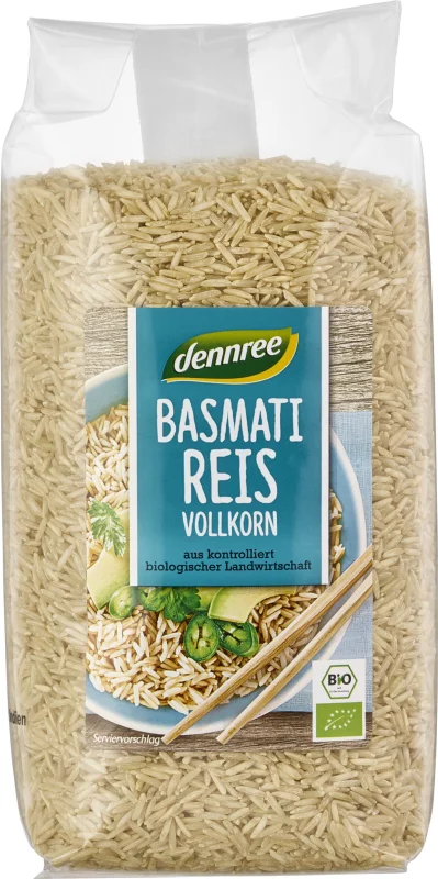 Orez basmati brun bio 1kg Dennree