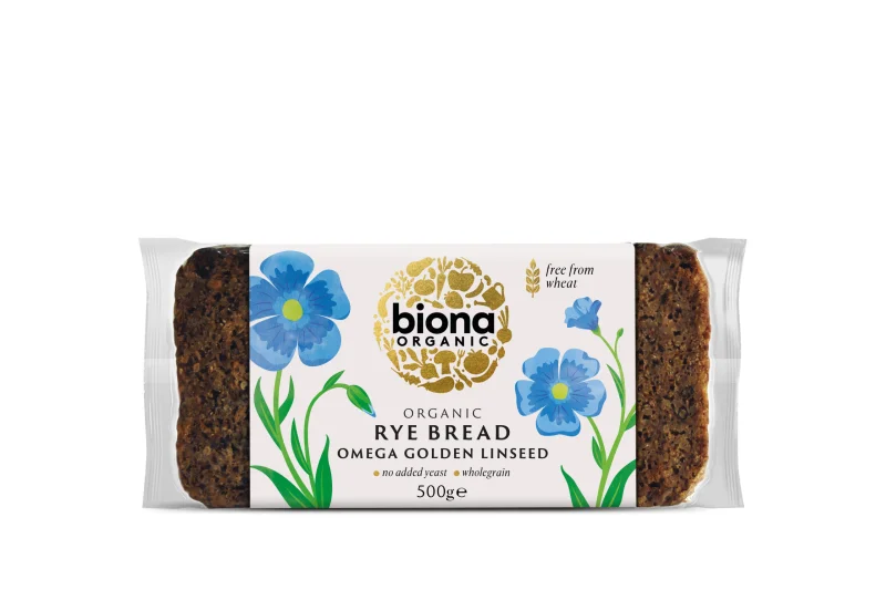 Paine integrala din secara omega 3 bio 500g Biona