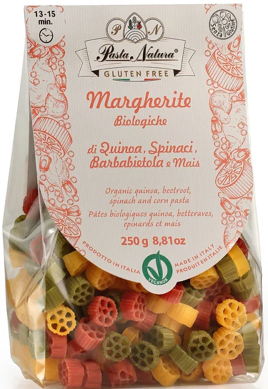 Paste margarete tricolore bio 250g Pasta Natura