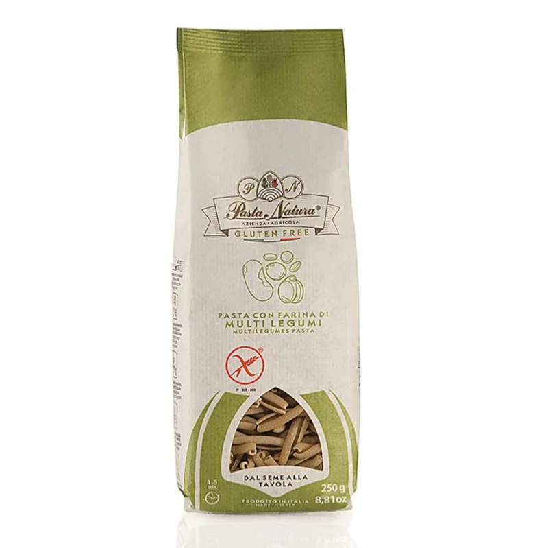 Paste casarecce cu legume bio 250g Pasta Natura