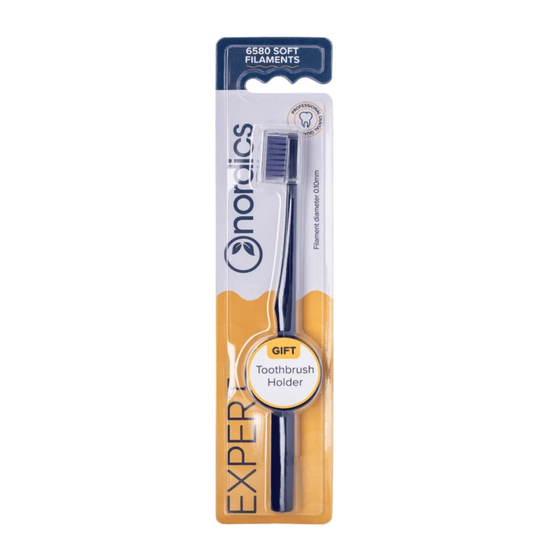 Periuta de dinti Expert 6580 filamente – moale – mov Nordics