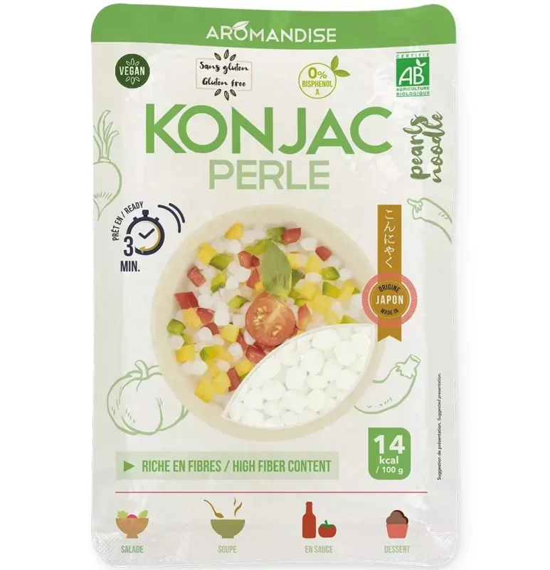 Perle konjac bio 195g Aromandise