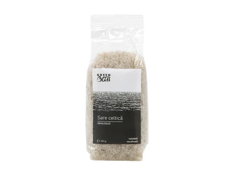 Sare celtica grunjoasa 400g Green Bliss