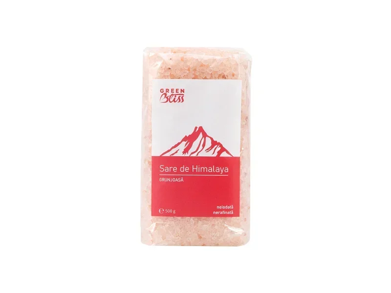Sare de Himalaya grunjoasa 500g Green Bliss