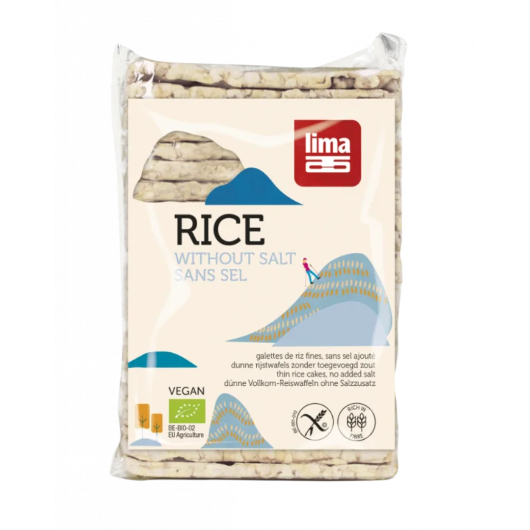Rondele din orez expandat bio 130g Lima