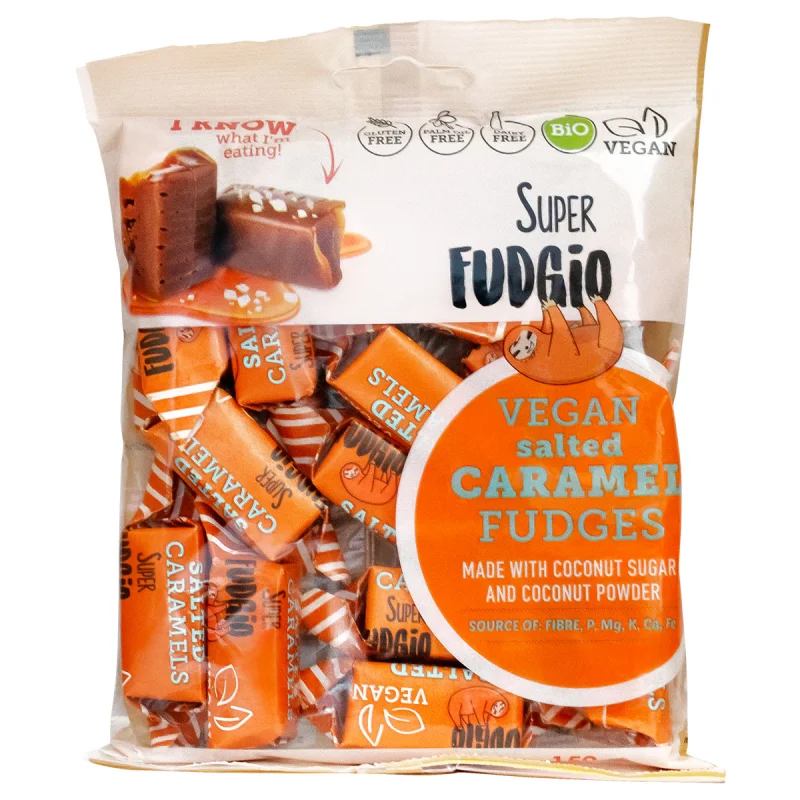 Caramele – aroma caramel sarat bio 150g Super Fudgio