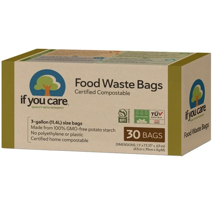 Saci menajeri compostabili 11.4l 30buc If You Care