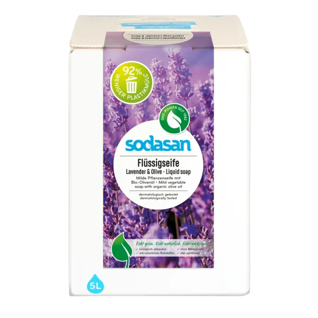 Sapun lichid cu lavanda si masline ecologic 5l Sodasan