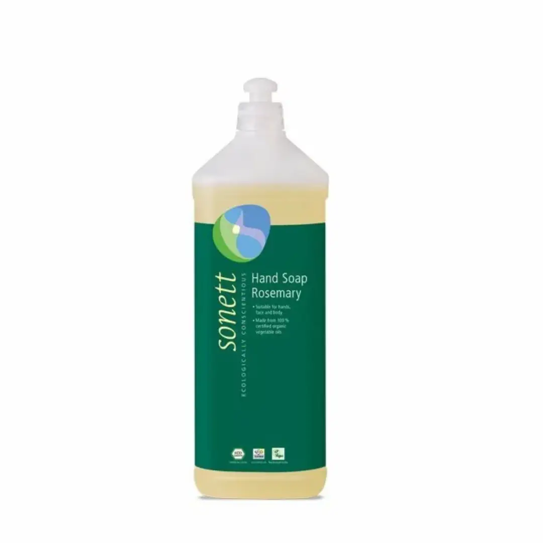 Sapun lichid pentru maini cu rozmarin ecologic 1l Sonett