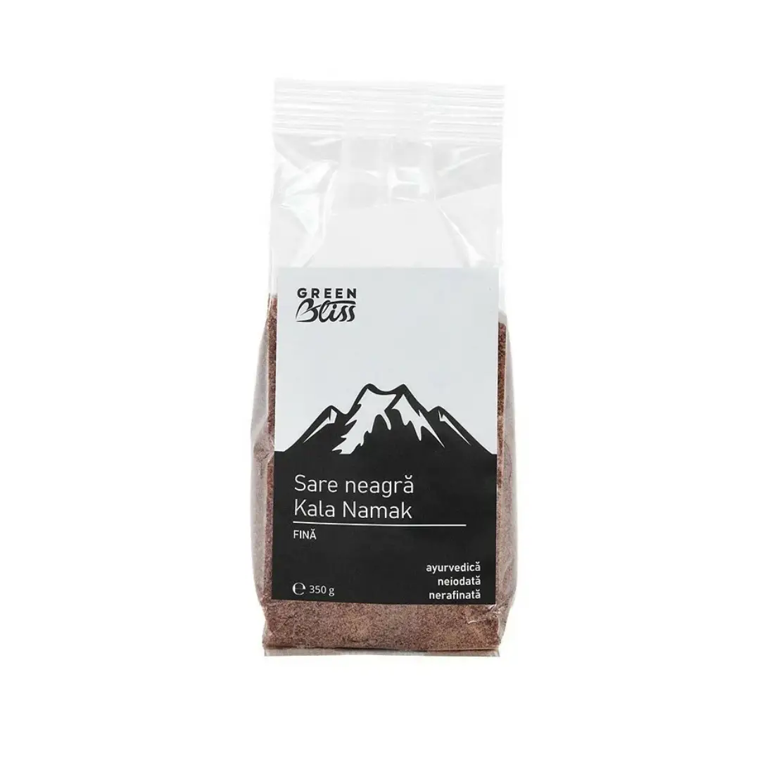 Sare neagra Kala Namak fina 350g Green Bliss