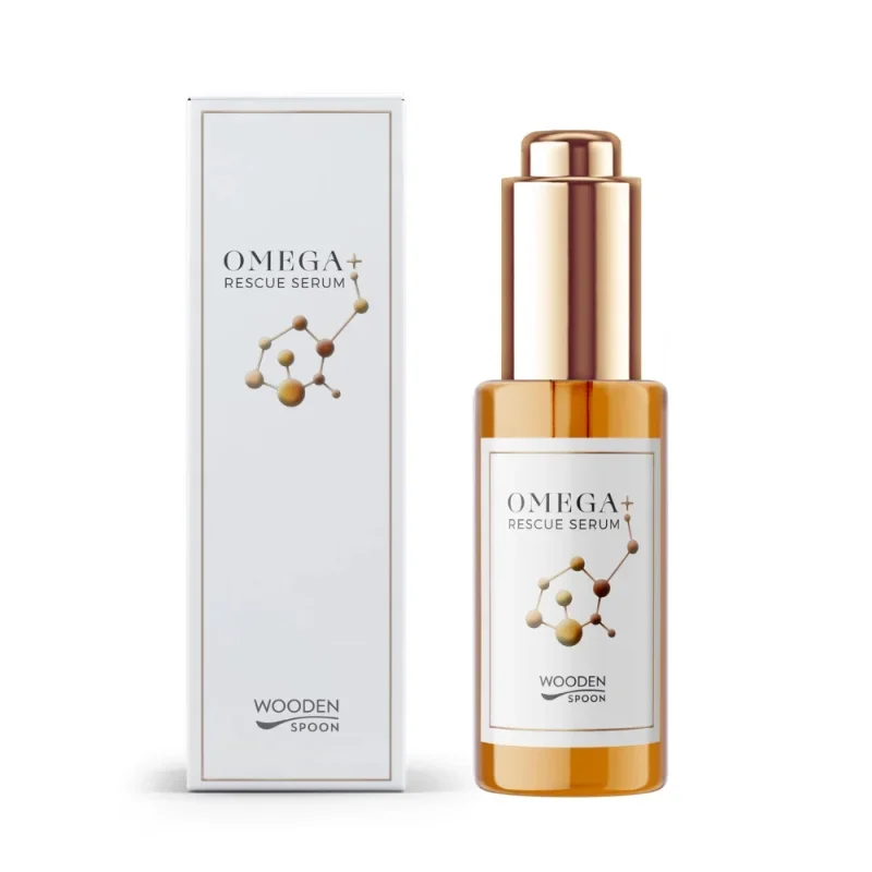 Ser premium pentru noapte omega+ rescue 30ml Wooden Spoon