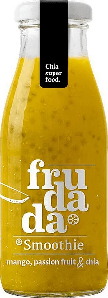 Smoothie cu mango,fructul pasiunii si chia 250ml Frudada