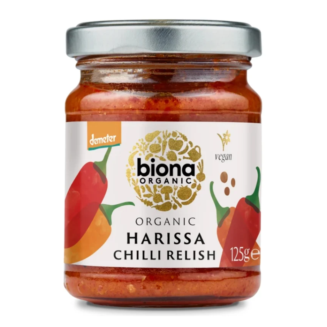 Sos chilli harissa bio 125g Biona