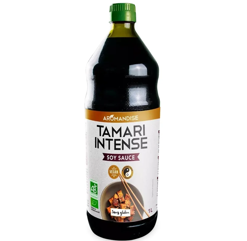 Sos de soia tamari intens bio 1l Aromandise