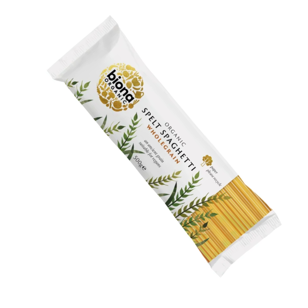 Spaghetti din grau spelta integral bio 500g Biona