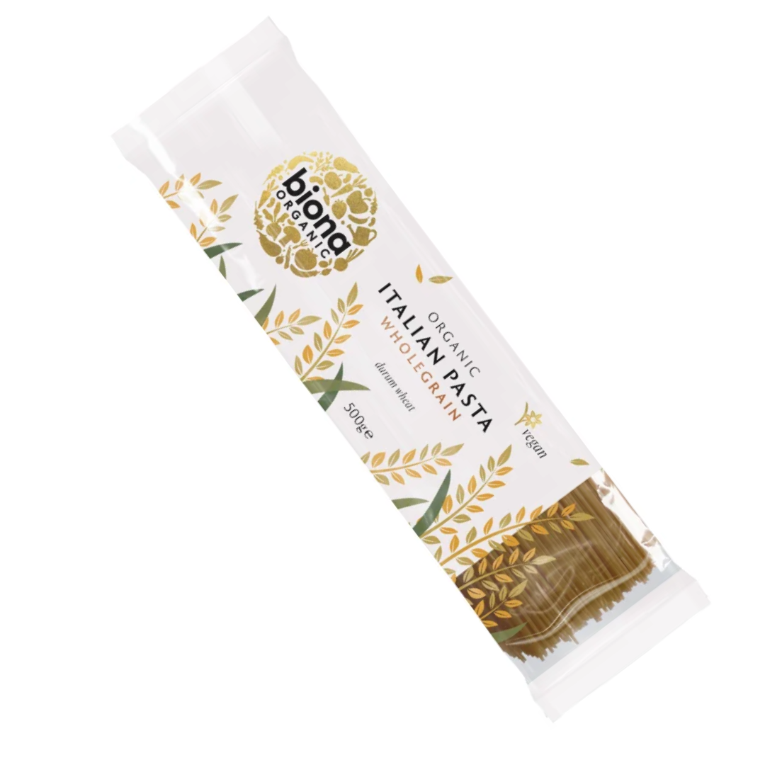 Spaghetti integrale din grau dur bio 500g Biona