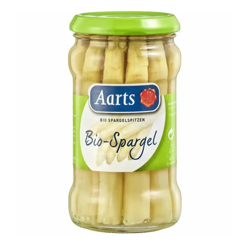 Sparanghel la borcan bio 280g Aarts