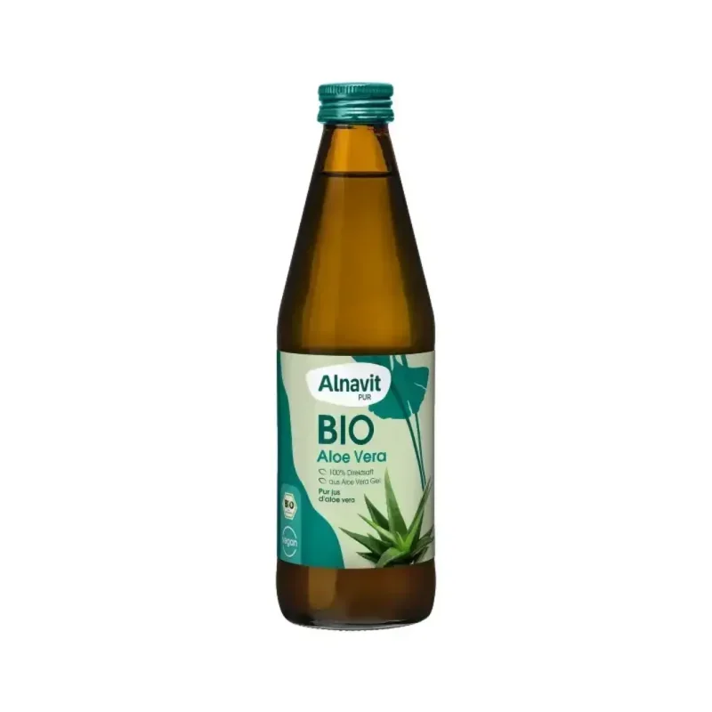 Suc de aloe vera pur bio 330ml Alnavit
