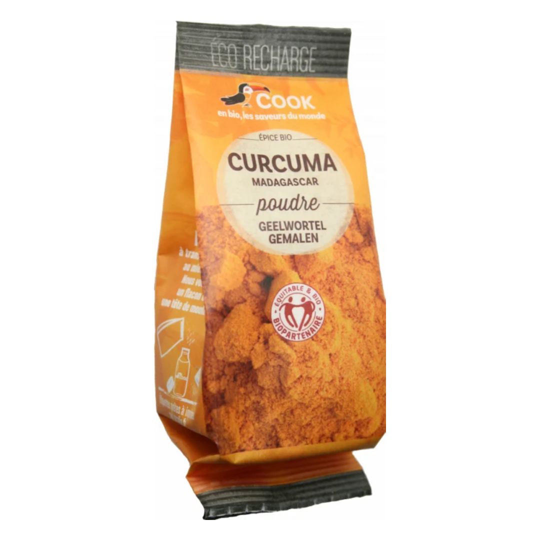 Turmeric pudra bio 35g – refill Cook