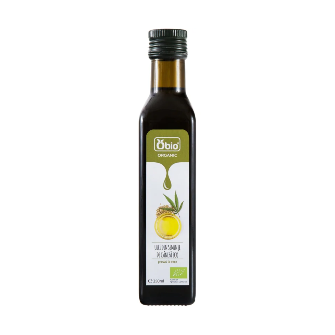 Ulei de canepa bio 250ml Obio
