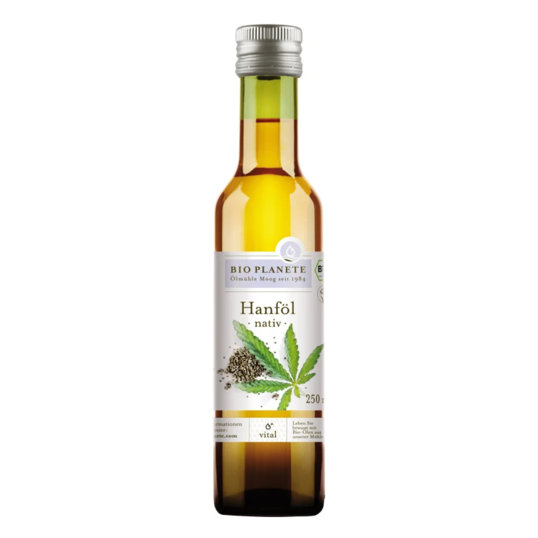 Ulei de canepa nativ bio 250ml Bio Planete