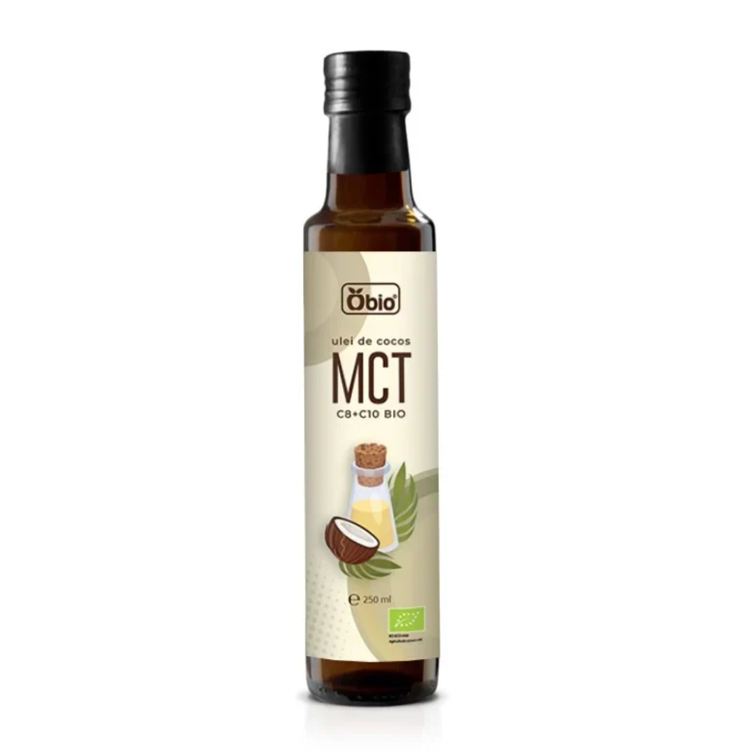 Ulei de cocos mct c8 + c10 bio bio 250ml Obio