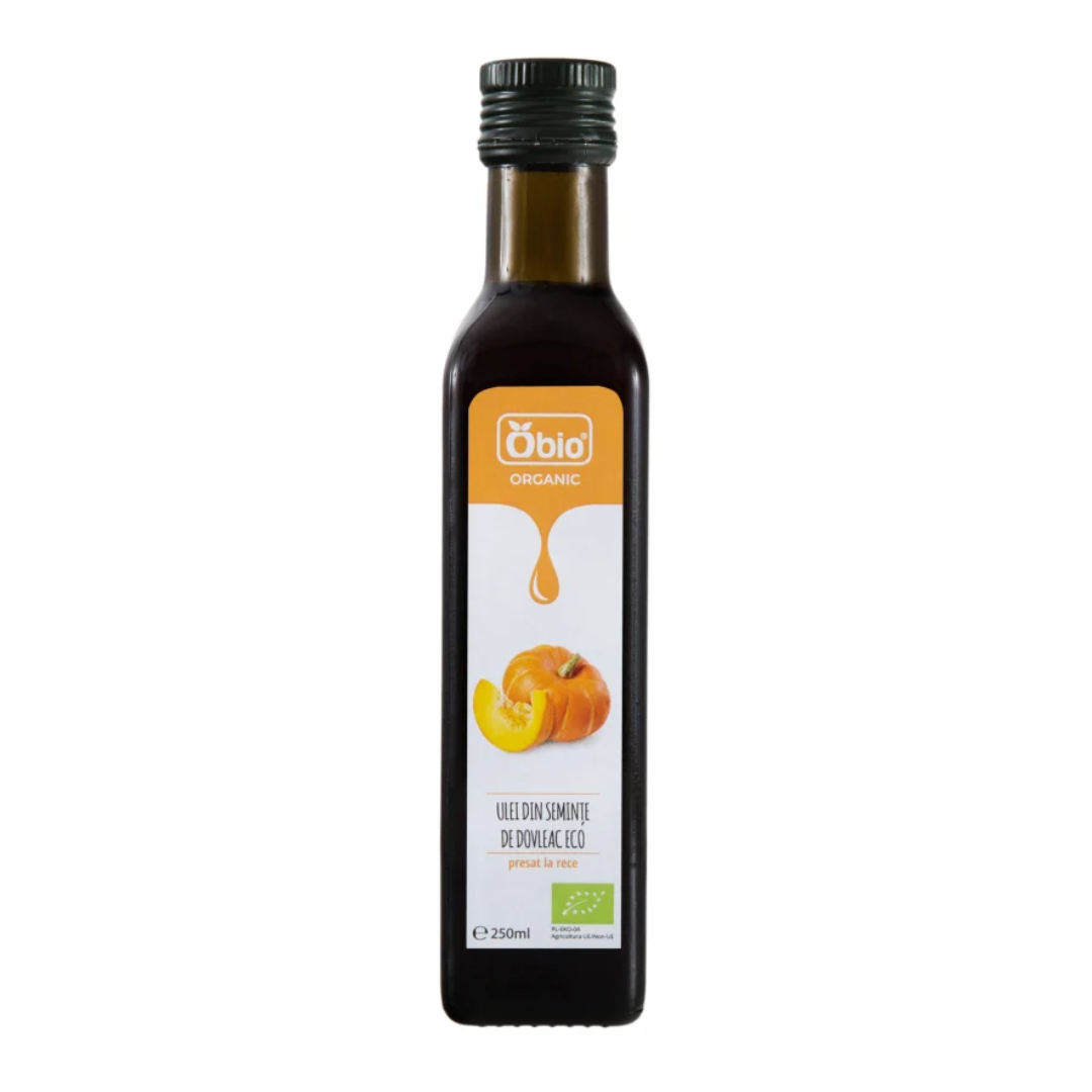 Ulei din seminte de dovleac bio 250ml Obio