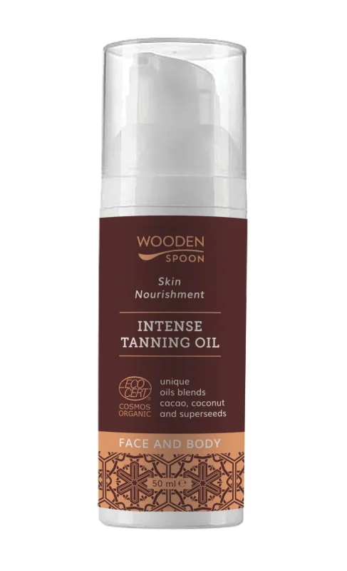 Ulei de plaja pentru bronz ecologic 50ml Wooden Spoon