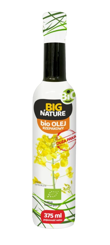 Ulei de rapita presat la rece bio 375ml Big Nature