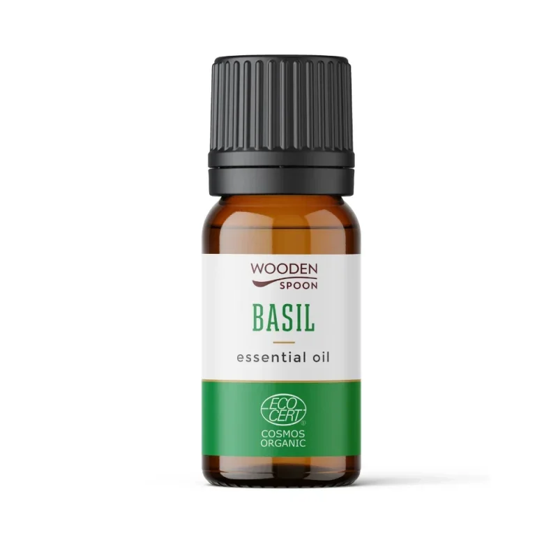 Ulei esential de busuioc ecologic 5ml Wooden Spoon