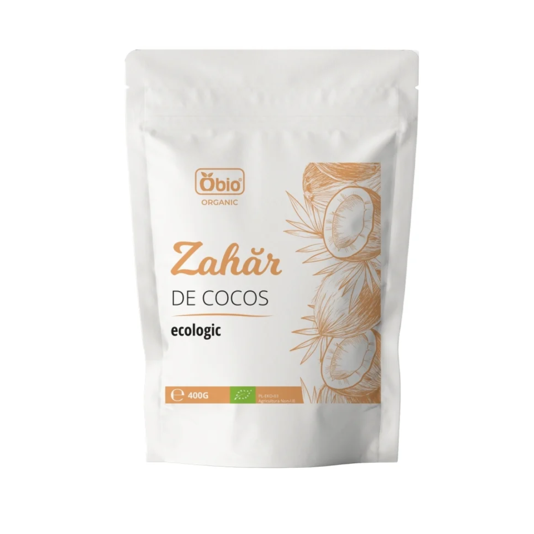 Zahar de cocos bio 400g Obio
