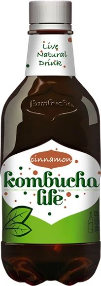 Kombucha cu scortisoara 500ml Kombucha Life
