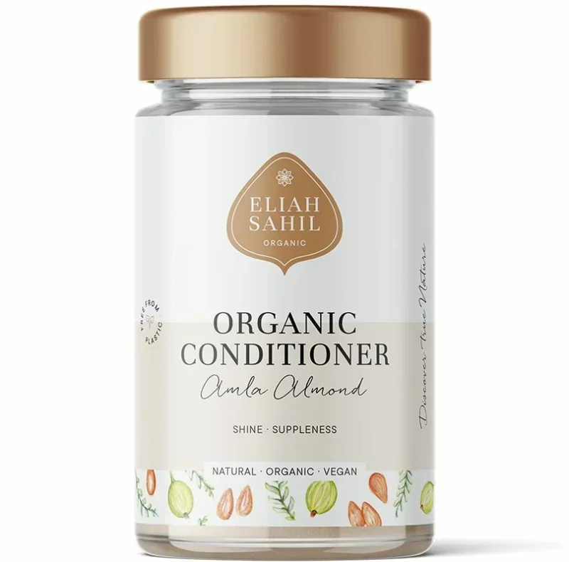 Balsam pentru par pudra cu amla si migdale ecologic 125g Eliah Sahil