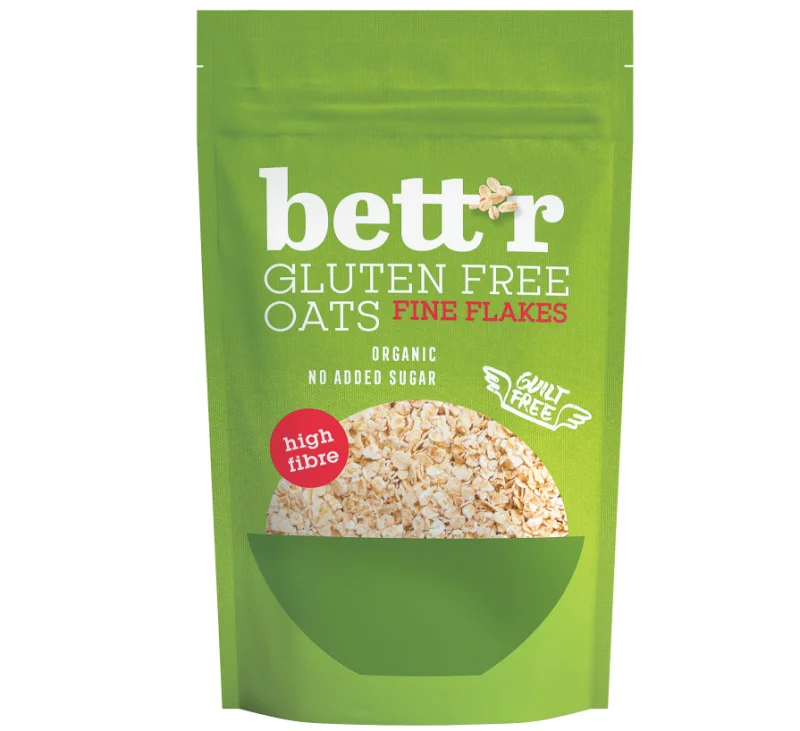 Fulgi de ovaz fini bio 300g Bettr