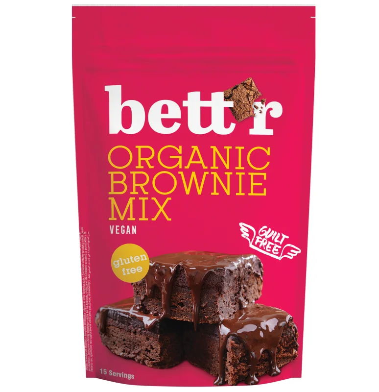 Mix pentru prajitura brownie bio 400g Bettr