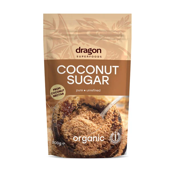 Zahar din palmier de cocos bio 250g Dragon Superfoods
