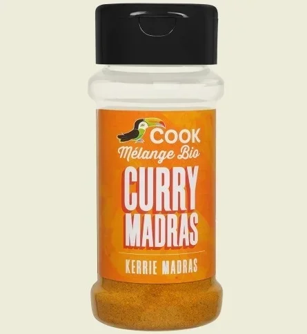Mix de condimente madras curry bio 35g Cook