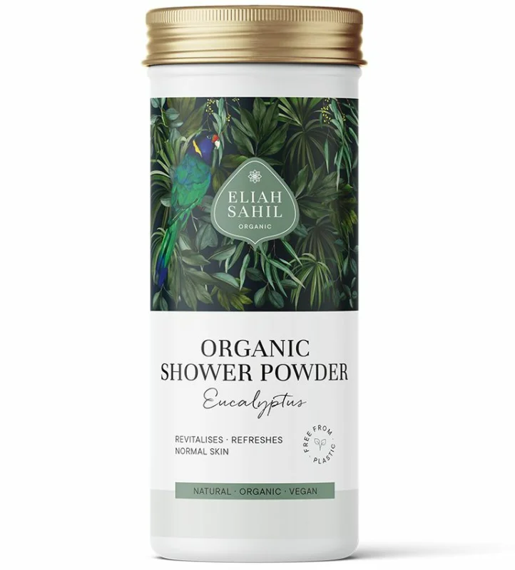 Gel de dus pudra cu eucalipt ecologic 90g Eliah Sahil