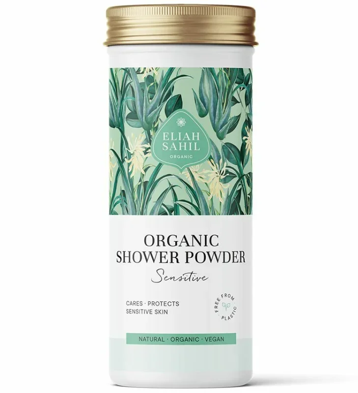 Gel de dus pudra sensitive ecologic 90g Eliah Sahil