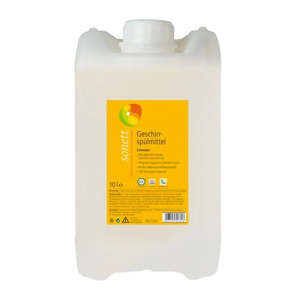Detergent lichid pentru vase cu galbenele ecologic 5l Sonett