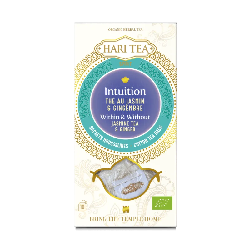 Ceai within and without – iasomie si ghimbir bio 10dz x 2g 20g Hari Tea