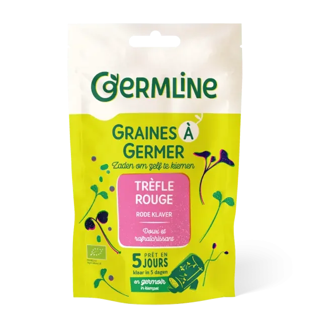 Trifoi rosu seminte pentru germinat bio 150g Germline