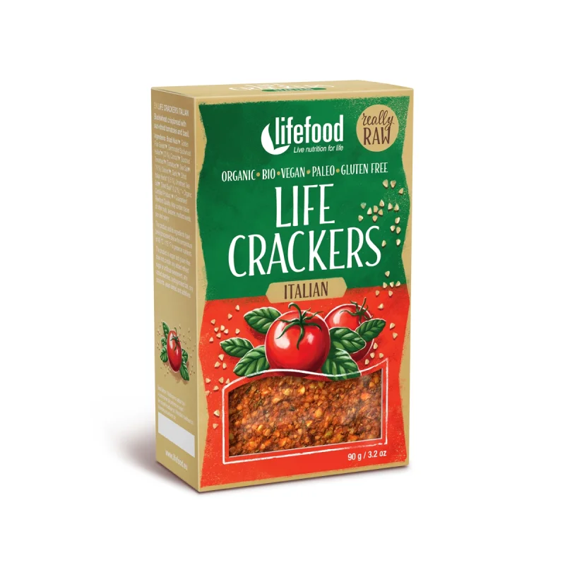 Lifecrackers italian bio 90g Lifefood