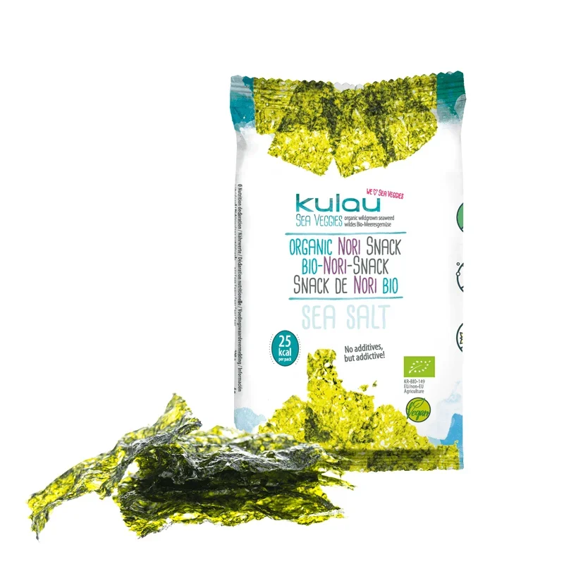 Snack din alge nori bio 4g Kulau