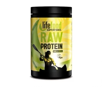 Pudra proteica green vanilla bio 450g Lifefood
