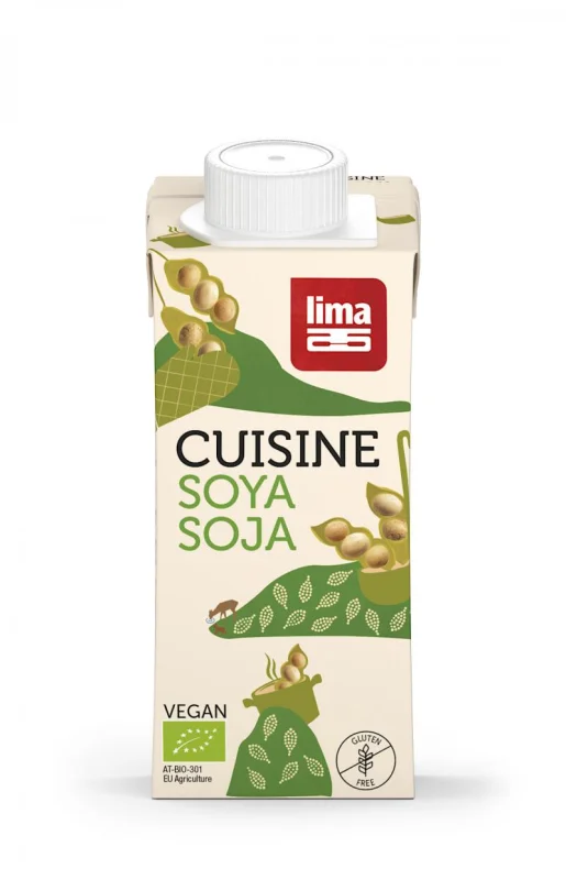 Crema de soia pentru gatit bio 200ml Lima