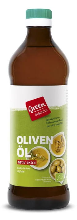 Ulei de masline extravirgin presat la rece 500ml Green Organics