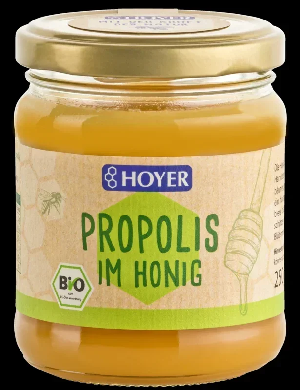 Miere cu propolis bio 250g Hoyer